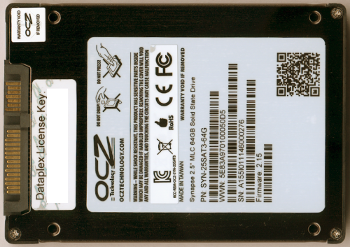 Ocz synapse cache 64gb использование как обычный ssd